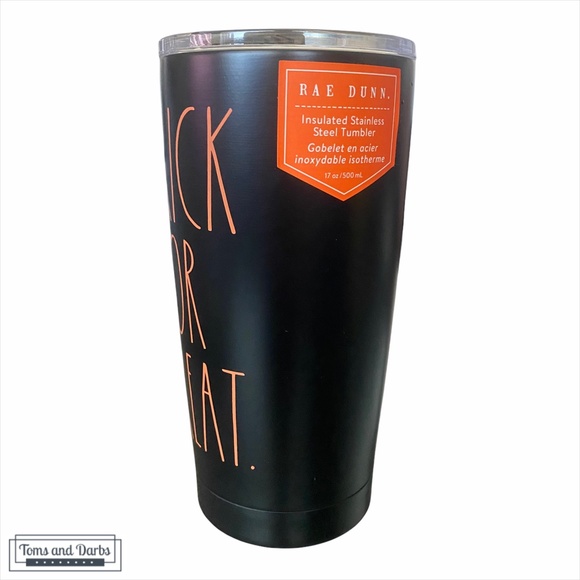 Rae Dunn TRICK OR TREAT Insulated Tumbler Mug - Picture 2 of 3